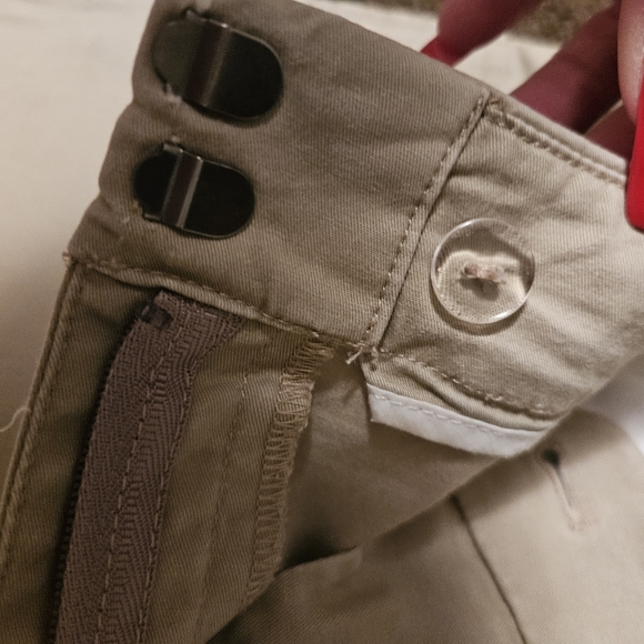 Talbots cropped khakis - Picture 5 of 14